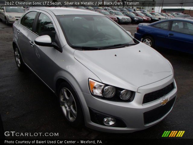 2012 Chevrolet Sonic LTZ Sedan in Silver Ice Metallic