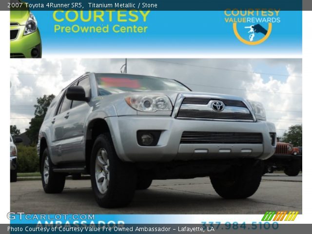 2007 Toyota 4Runner SR5 in Titanium Metallic