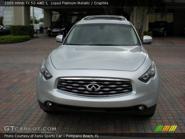 2009 Infiniti FX 50 AWD S in Liquid Platinum Metallic