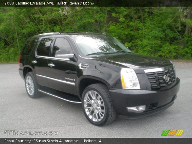 2008 Cadillac Escalade AWD in Black Raven