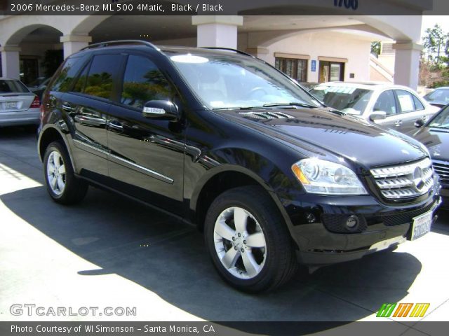 2006 Mercedes-Benz ML 500 4Matic in Black