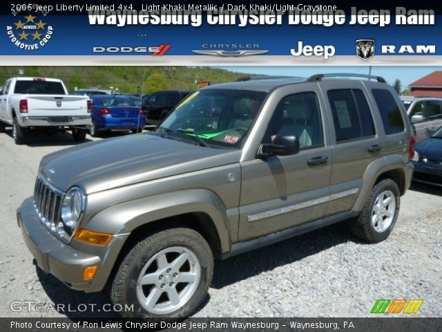 2006 Jeep Liberty Limited 4x4 in Light Khaki Metallic