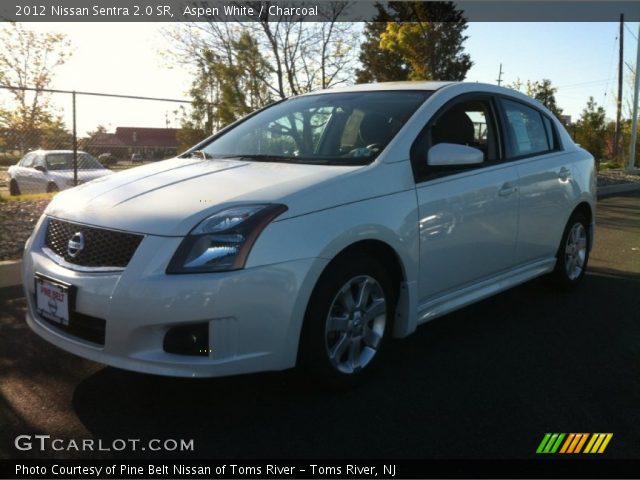 2012 Nissan Sentra 2.0 SR in Aspen White