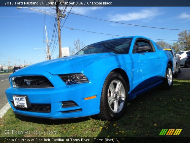 2013 Ford Mustang V6 Coupe in Grabber Blue