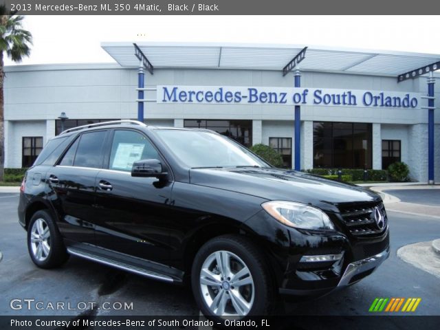 2013 Mercedes-Benz ML 350 4Matic in Black