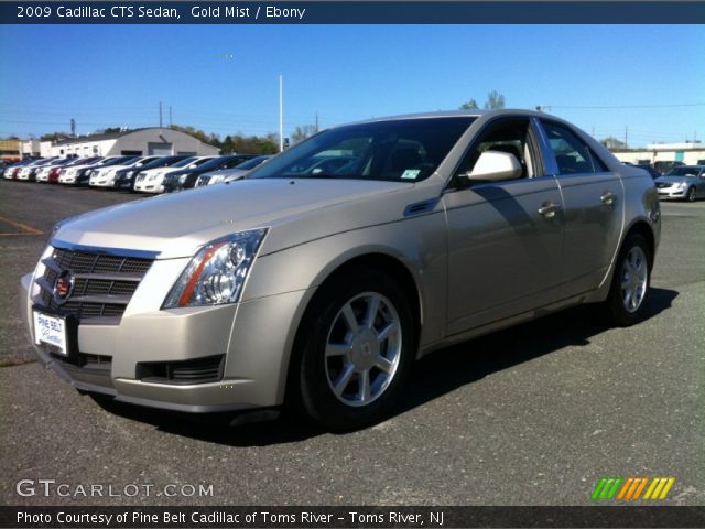 2009 Cadillac CTS Sedan in Gold Mist
