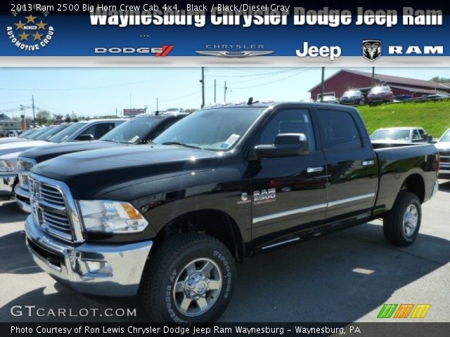 2013 Ram 2500 Big Horn Crew Cab 4x4 in Black