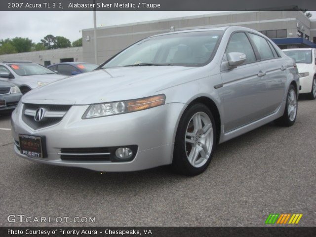 2007 Acura TL 3.2 in Alabaster Silver Metallic