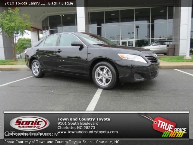 2010 Toyota Camry LE in Black