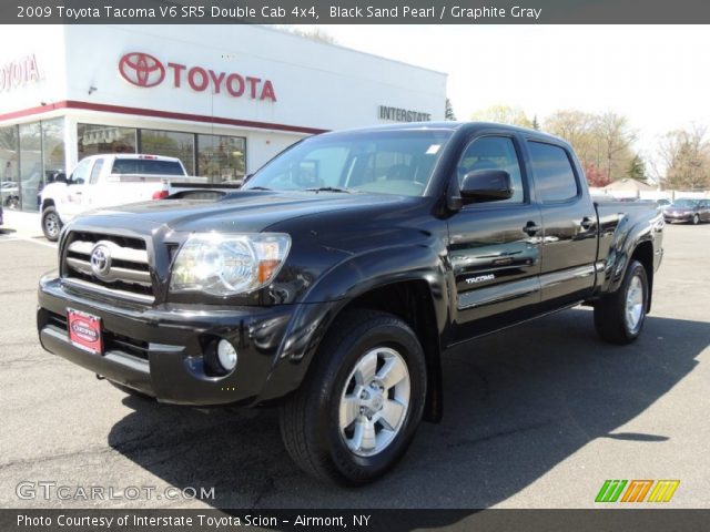 2009 Toyota Tacoma V6 SR5 Double Cab 4x4 in Black Sand Pearl