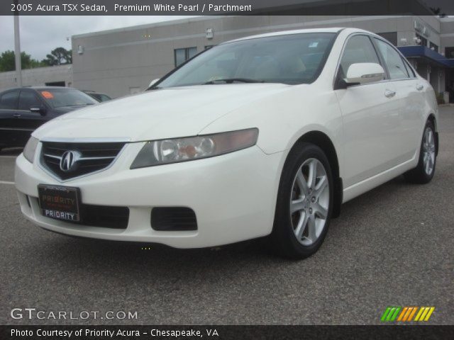 2005 Acura TSX Sedan in Premium White Pearl
