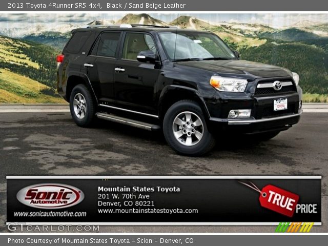 2013 Toyota 4Runner SR5 4x4 in Black