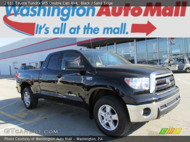 2011 Toyota Tundra SR5 Double Cab 4x4 in Black