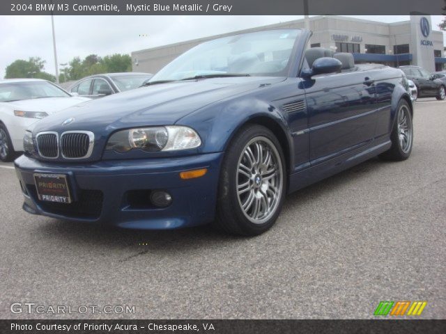 2004 BMW M3 Convertible in Mystic Blue Metallic