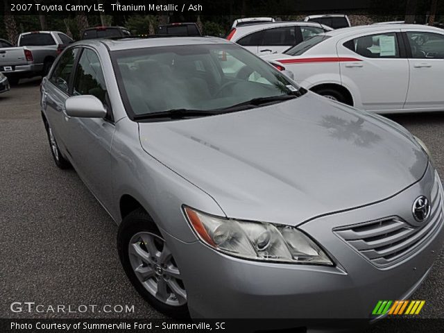 2007 Toyota Camry LE in Titanium Metallic