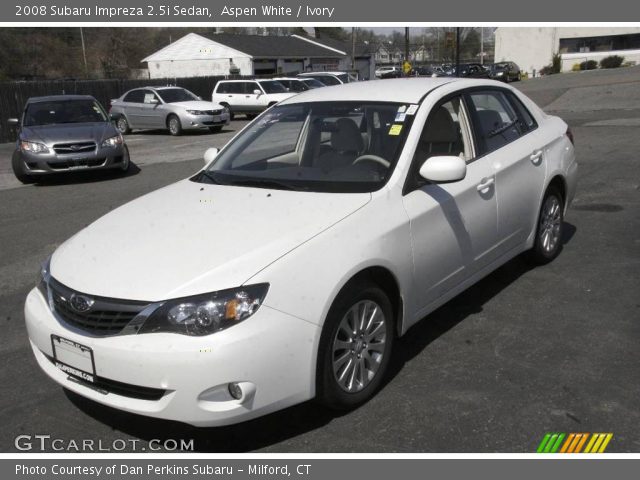 2008 Subaru Impreza 2.5i Sedan in Aspen White