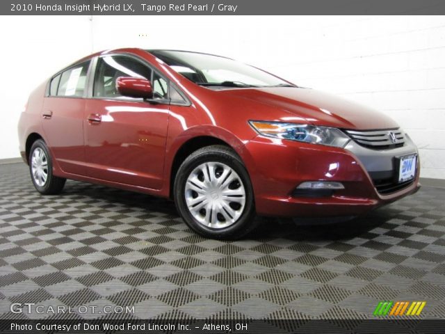 2010 Honda Insight Hybrid LX in Tango Red Pearl