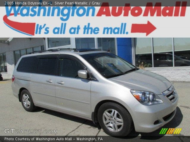 2005 Honda Odyssey EX-L in Silver Pearl Metallic