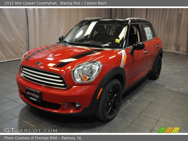 2013 Mini Cooper Countryman in Blazing Red