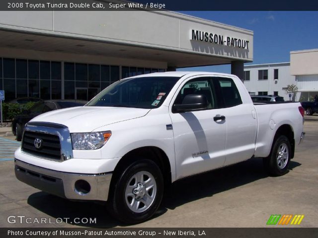 2008 Toyota Tundra Double Cab in Super White