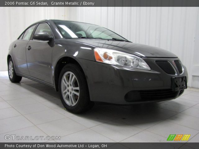2006 Pontiac G6 Sedan in Granite Metallic