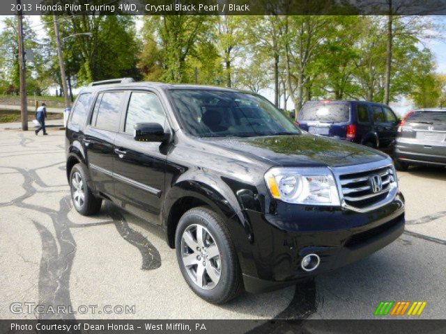 2013 Honda Pilot Touring 4WD in Crystal Black Pearl