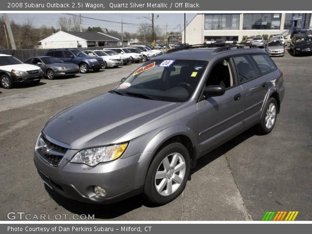 2008 Subaru Outback 2.5i Wagon in Quartz Silver Metallic