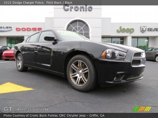 2013 Dodge Charger Police in Pitch Black