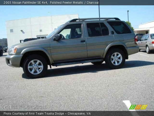 2003 Nissan Pathfinder SE 4x4 in Polished Pewter Metallic