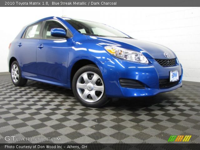 2010 Toyota Matrix 1.8 in Blue Streak Metallic
