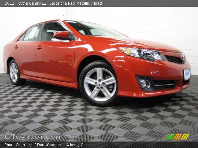 2012 Toyota Camry LE in Barcelona Red Metallic