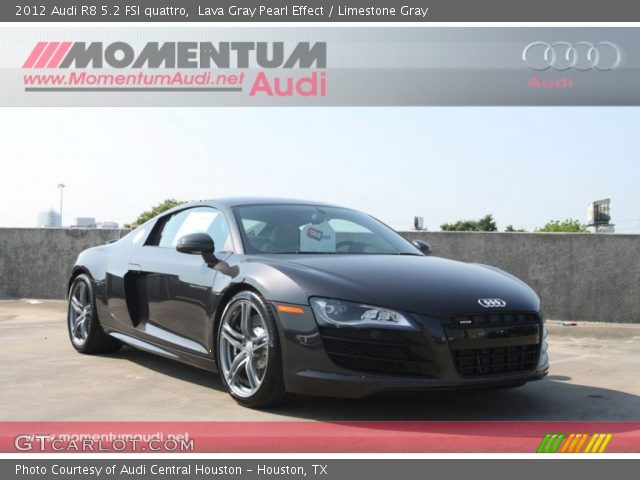 2012 Audi R8 5.2 FSI quattro in Lava Gray Pearl Effect