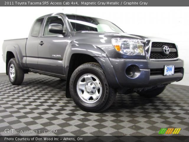 2011 Toyota Tacoma SR5 Access Cab 4x4 in Magnetic Gray Metallic