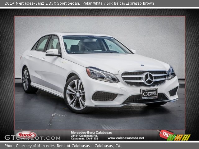 2014 Mercedes-Benz E 350 Sport Sedan in Polar White