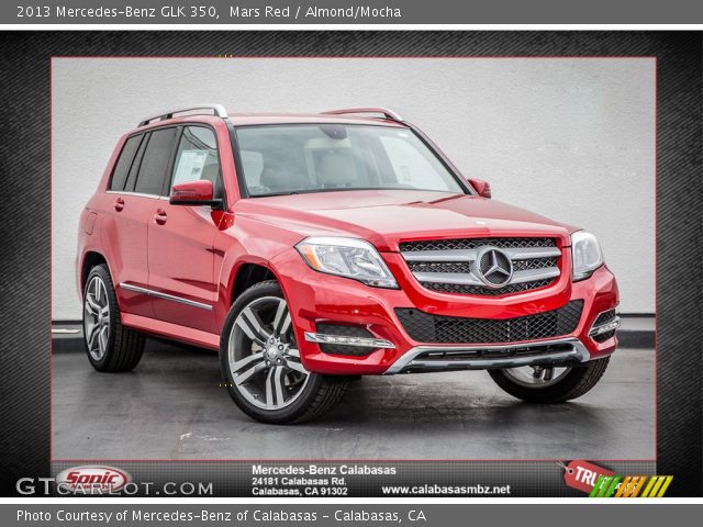 2013 Mercedes-Benz GLK 350 in Mars Red