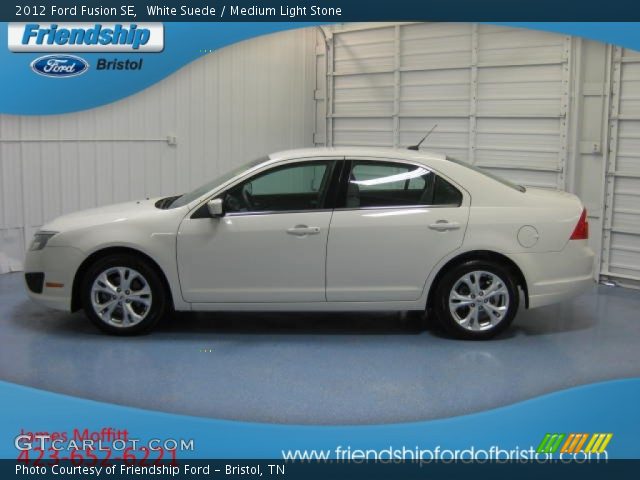 2012 Ford Fusion SE in White Suede
