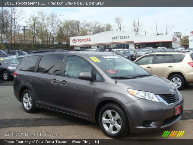 2011 Toyota Sienna LE in Predawn Gray Mica