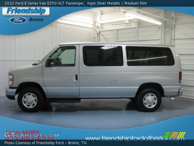 2012 Ford E Series Van E350 XLT Passenger in Ingot Silver Metallic