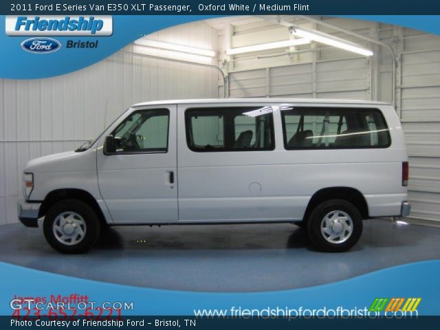 2011 Ford E Series Van E350 XLT Passenger in Oxford White