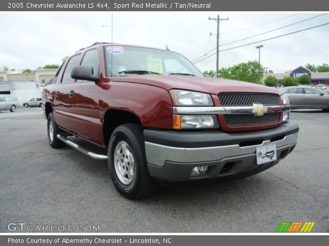 2005 Chevrolet Avalanche LS 4x4 in Sport Red Metallic