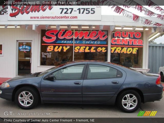 2000 Dodge Intrepid ES in Steel Blue Pearl