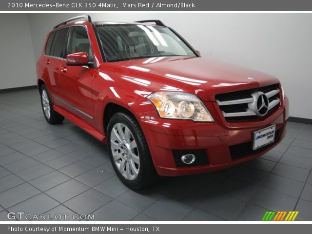 2010 Mercedes-Benz GLK 350 4Matic in Mars Red