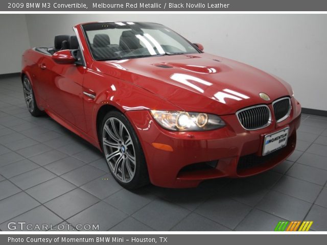 2009 BMW M3 Convertible in Melbourne Red Metallic
