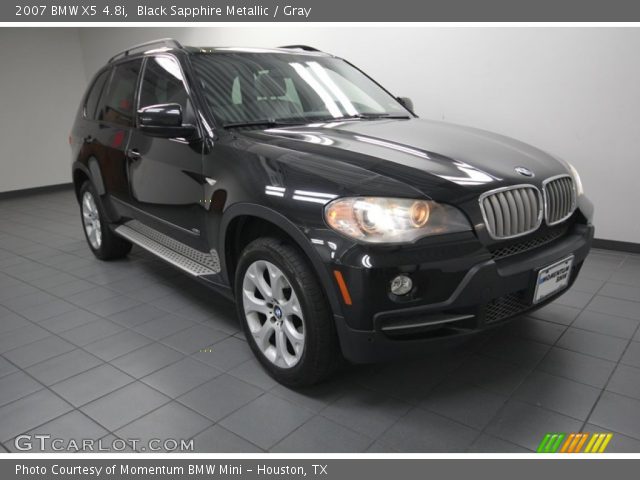 2007 BMW X5 4.8i in Black Sapphire Metallic