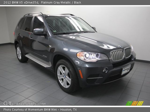 2012 BMW X5 xDrive35d in Platinum Gray Metallic
