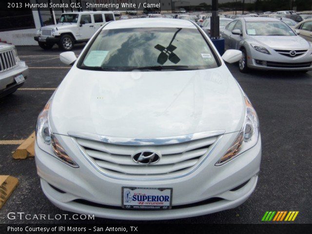 2013 Hyundai Sonata GLS in Shimmering White
