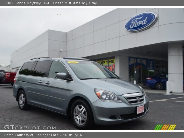 2007 Honda Odyssey EX-L in Ocean Mist Metallic
