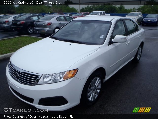 2010 Kia Optima LX in Clear White