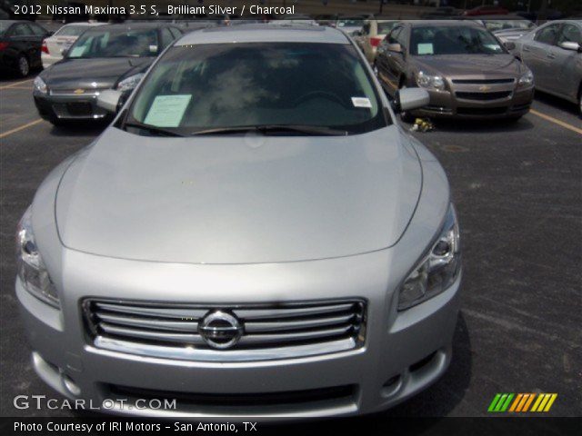 2012 Nissan Maxima 3.5 S in Brilliant Silver