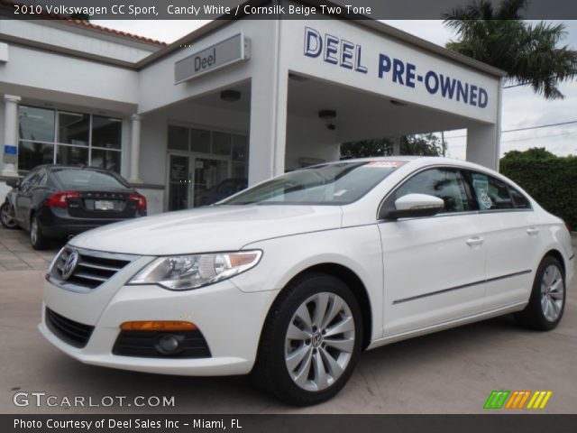 2010 Volkswagen CC Sport in Candy White